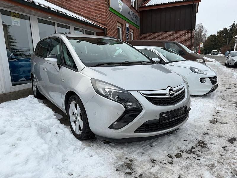 Silber Gebraucht 2012 Opel Zafira Tourer Edition Van / Kleinbus | 7.400 € (Guter Preis) - Bild 1/4