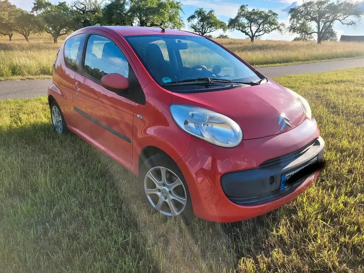 Gebraucht Citroën C1 68 PS (50 kW) 2007 Rot Kleinwagen