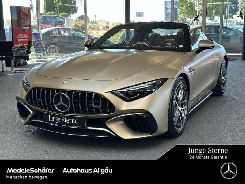 Manufaktur kalaharigold magno (metallic) Gebraucht 2023 Mercedes SL63 AMG AMG Cabrio | 137.749 € (Superpreis) - Bild 1/4