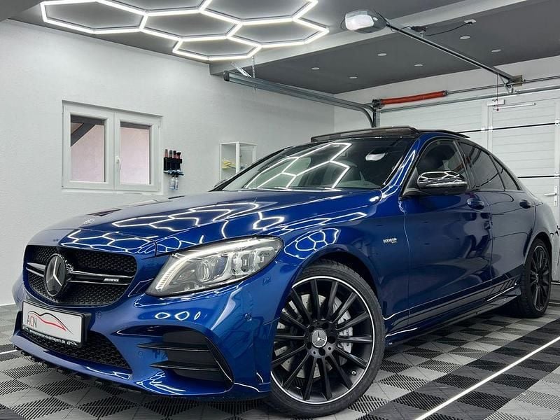Brillantblau Gebraucht 2019 Mercedes C43 AMG AMG Limousine | 46.350 € (Teuer) - Bild 1/4