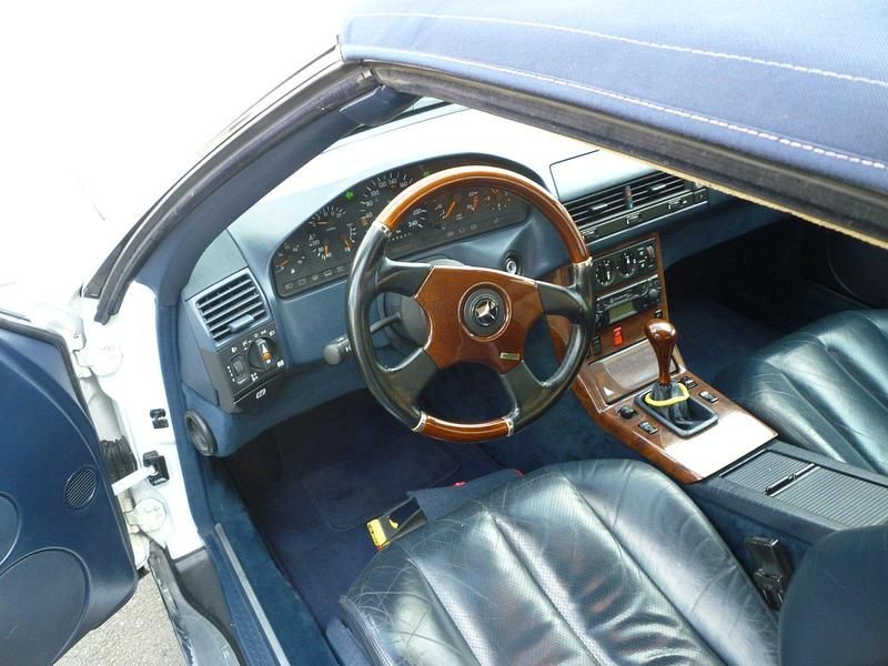 Gebraucht Mercedes SL300 190 PS (139 kW) 1990 Weiß Cabrio