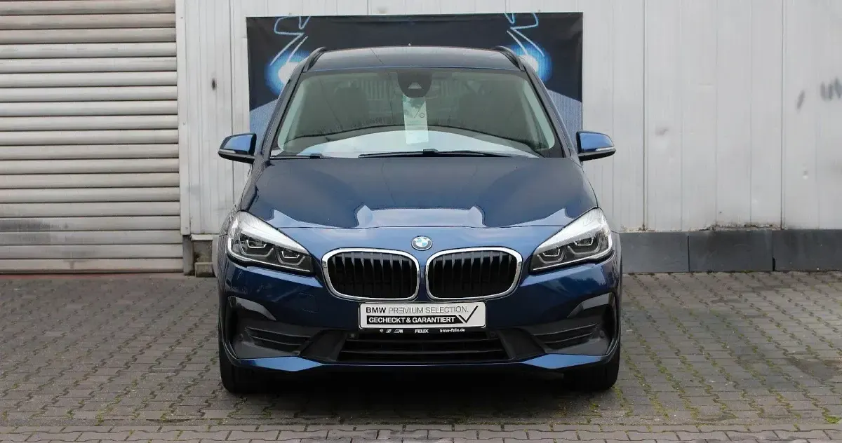 Gebraucht BMW 216 Gran Tourer Advantage 116 PS (85 kW) 2018 Blau Van / Kleinbus