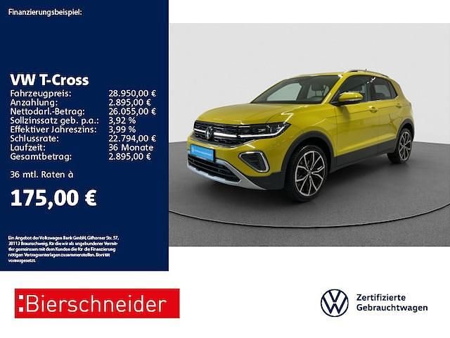 Gelb Neu 2024 VW T-Cross Style SUV | 28.950 € (Fairer Preis) - Bild 1/3