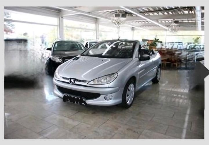 Grau Gebraucht 2004 Peugeot 206 CC Cabrio | 1.700 € (Fairer Preis) - Bild 1/4