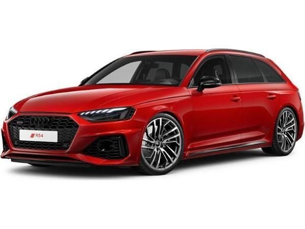 Rot (progressivrot metallic) Gebraucht 2024 Audi RS4 Ambiente Kombi | 77.989 € (Fairer Preis) - Bild 1/4