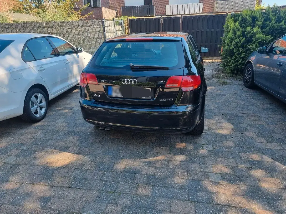 Gebraucht Audi A3 Attraction 140 PS (102 kW) 2007 Schwarz Kleinwagen