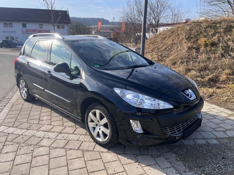 Schwarz Gebraucht 2010 Peugeot 308 Premium Kombi | 1.600 € (Superpreis) - Bild 1/4