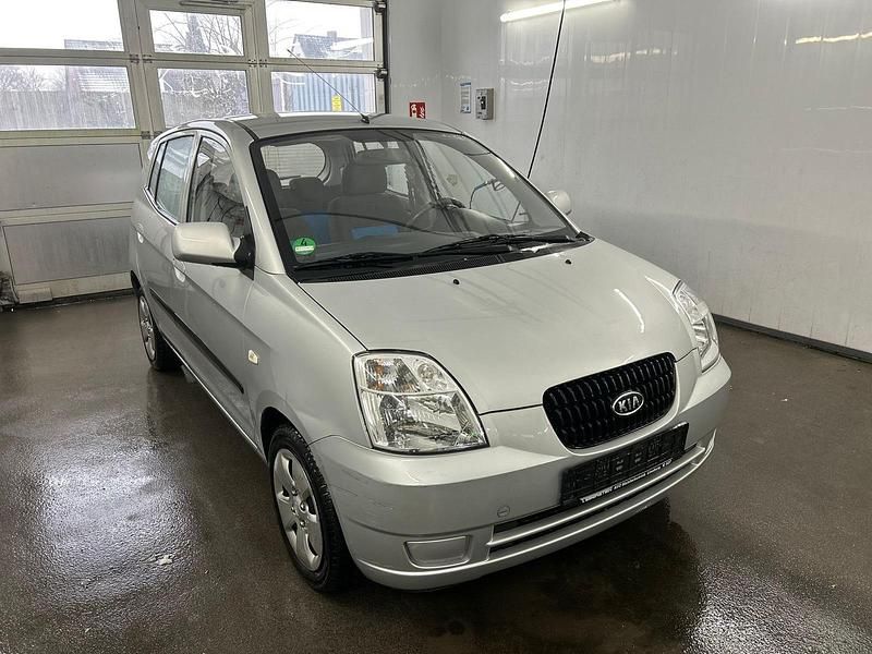Gebraucht Kia Picanto LX 65 PS (47 kW) 2005 Silber Kleinwagen