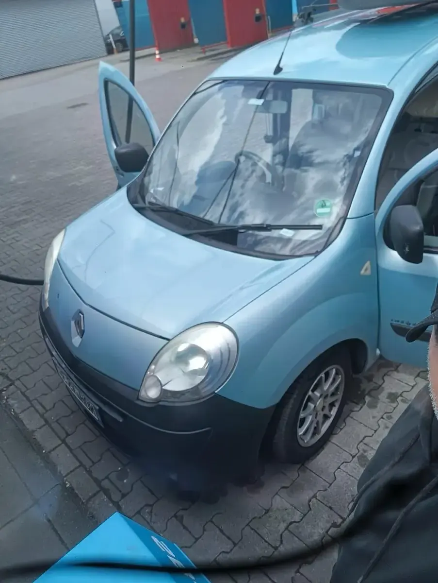 Gebraucht Renault Kangoo 102 PS (75 kW) 2008 Blau Van / Kleinbus