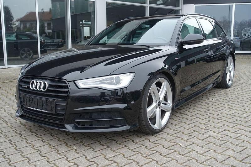 Schwarz Gebraucht 2018 Audi A6 S-Line Kombi | 26.499 € (Superpreis) - Bild 1/4