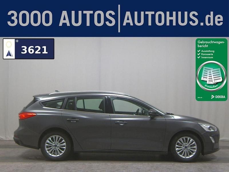 Grau Gebraucht 2019 Ford Focus Titanium Kombi | 7.780 € (Superpreis) - Bild 1/4