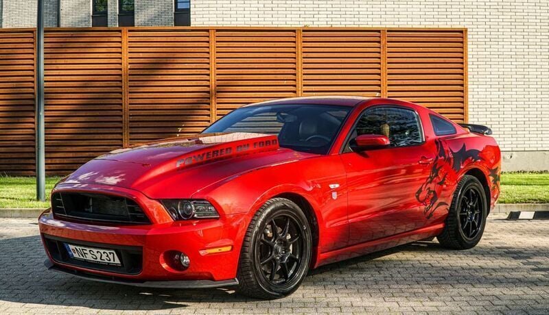 Rot Gebraucht 2013 Ford Mustang | 14.700 € (Superpreis) - Bild 1/4