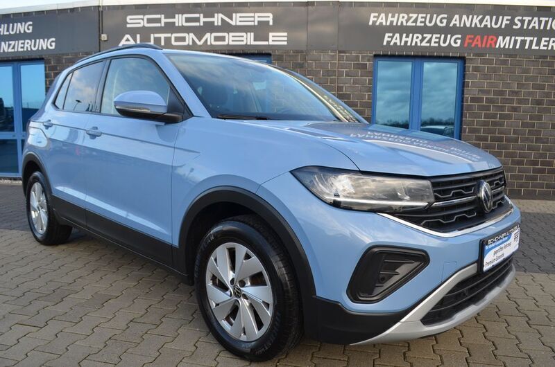 Gebraucht VW T-Cross Life 95 PS (69 kW) 2024 Blau SUV