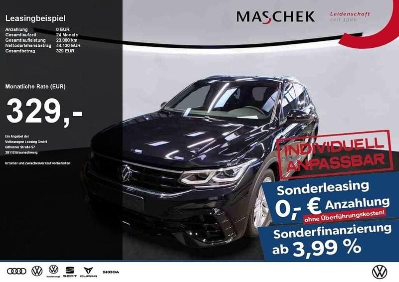 Schwarz Gebraucht 2023 VW Tiguan R SUV | 41.940 € (Fairer Preis) - Bild 1/4