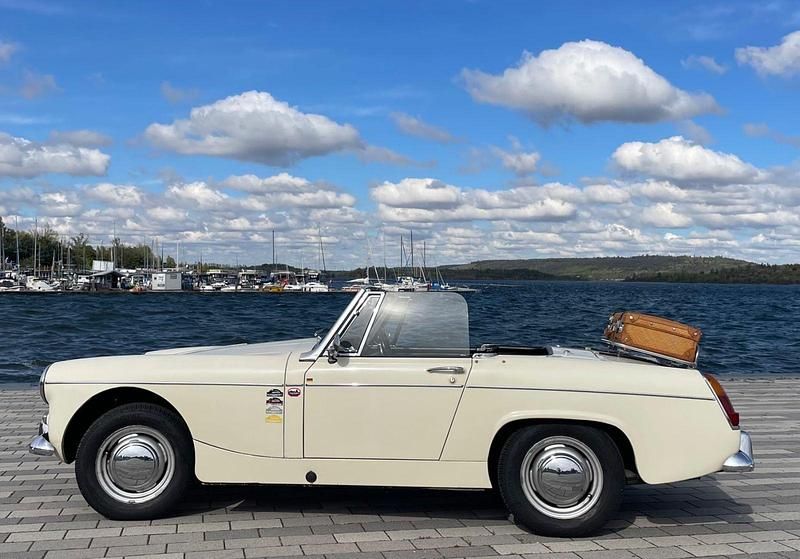 Second-hand MG Midget 54 CP (39 kW) 1964 Alb Cabrio