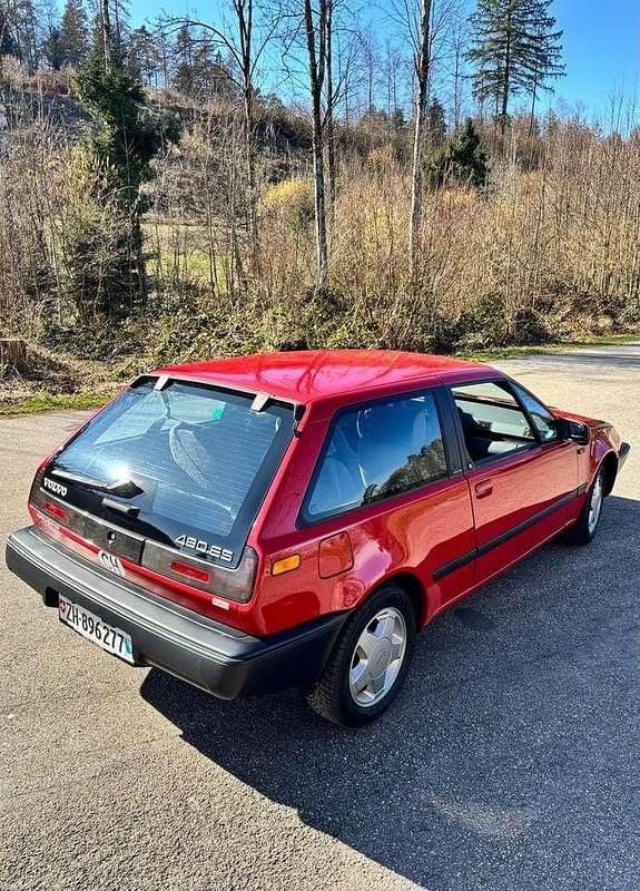 Gebraucht Volvo 480 95 PS (69 kW) 1989 Rot Coupé