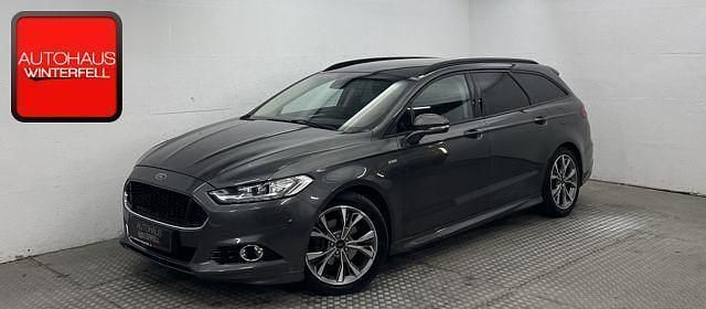 Magneticgrau (metallic) Gebraucht 2017 Ford Mondeo ST-Line Kombi | 15.880 € (Teuer) - Bild 1/4