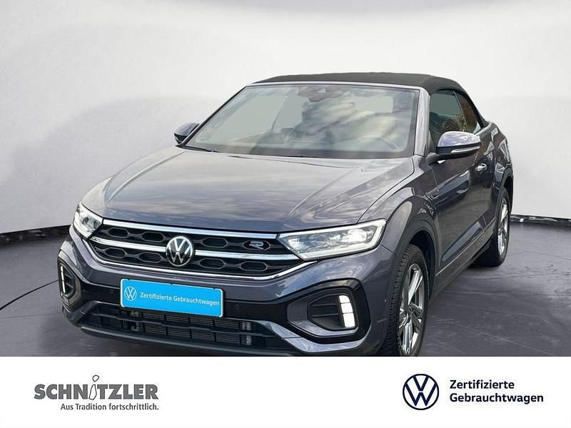 Grau Gebraucht 2025 VW T-Roc Cabriolet R-line Cabrio | 30.950 € (Superpreis) - Bild 1/3