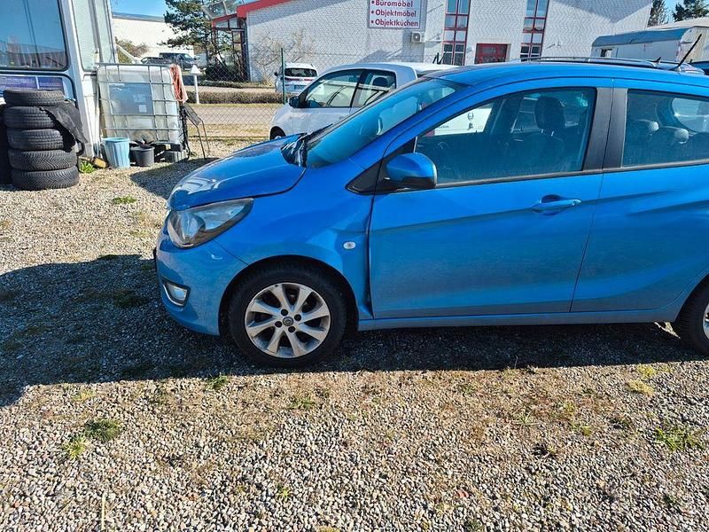 Gebraucht Opel Karl Exklusiv 75 PS (55 kW) 2015 Blau Kleinwagen