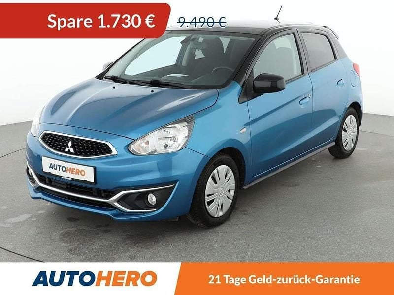 Blau Gebraucht 2016 Mitsubishi Space Star Diamant Edition Kleinwagen | 7.760 € (Guter Preis) - Bild 1/3