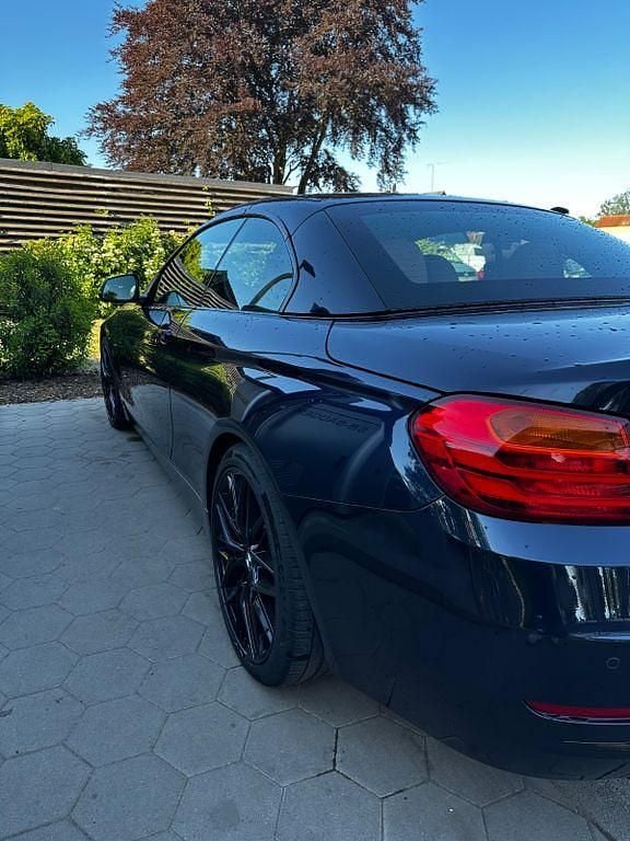 Blau Gebraucht 2014 BMW 420 Luxury Line Cabrio | 16.000 € (Guter Preis) - Bild 1/4