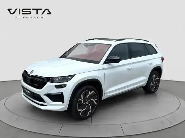 Gebraucht Skoda Kodiaq RS 245 PS (180 kW) 2022 Weiß SUV