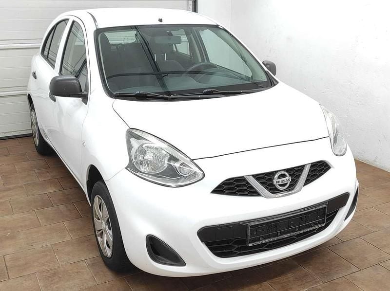 Gebraucht Nissan Micra Visia 80 PS (58 kW) 2014 Weiß Kleinwagen