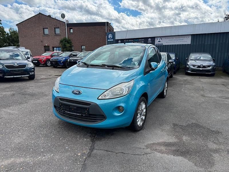 Blau Gebraucht 2009 Ford Ka Titanium Kleinwagen | 3.995 € (Teuer) - Bild 1/4