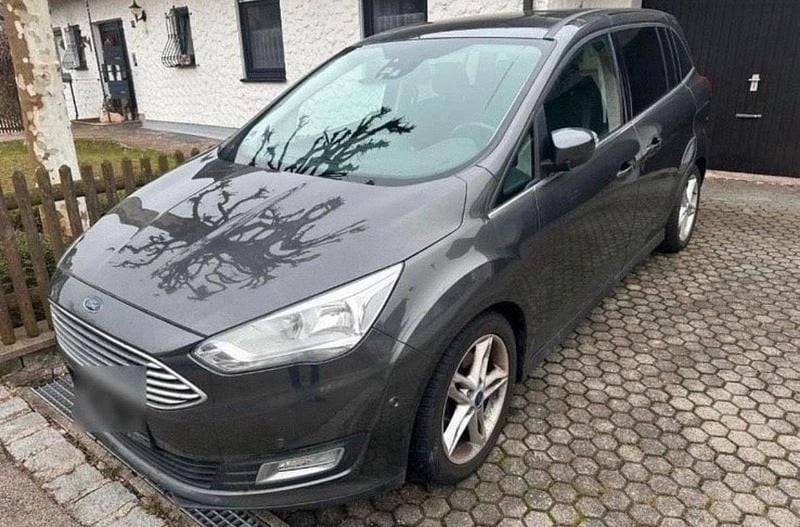 Schwarz Gebraucht 2016 Ford C-MAX Titanium Van / Kleinbus | 8.500 € (Guter Preis) - Bild 1/4