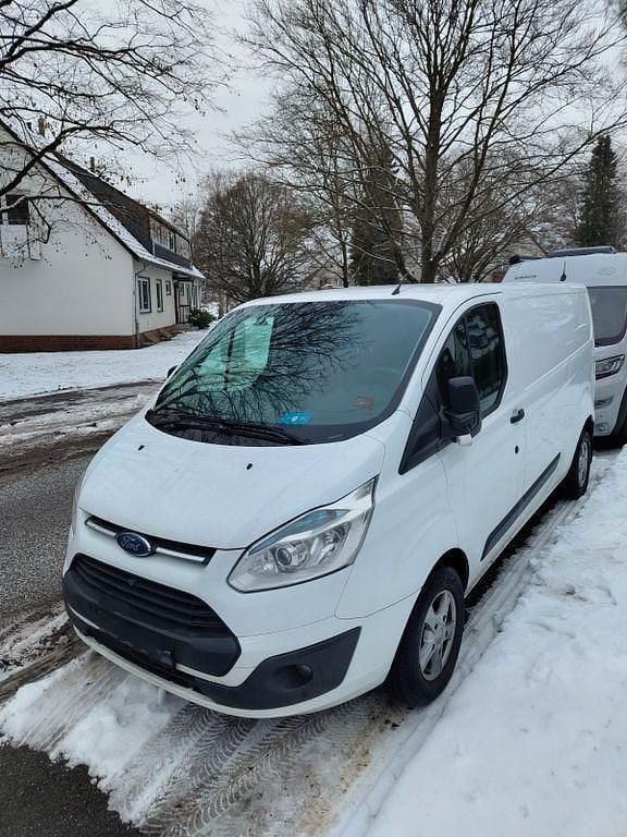 Gebraucht Ford Transit Custom 125 PS (91 kW) 2014 Weiß Van / Kleinbus