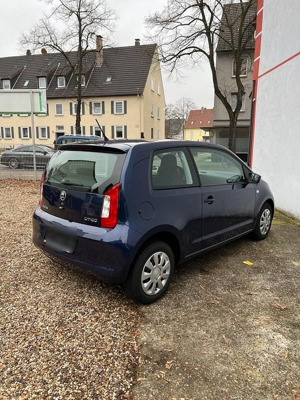 Gebraucht Skoda Citigo 60 PS (44 kW) 2018 Blau Kleinwagen