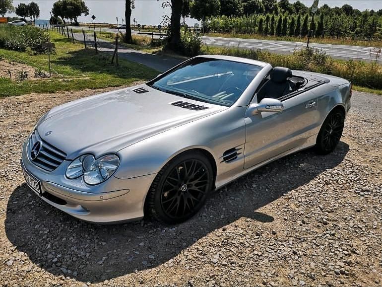 Gebraucht Mercedes SL350 245 PS (180 kW) 2004 Silber Cabrio