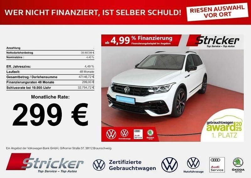 Oryxweiß perlmutteffekt (metallic) Gebraucht 2023 VW Tiguan Style SUV | 39.998 € (Guter Preis) - Bild 1/4