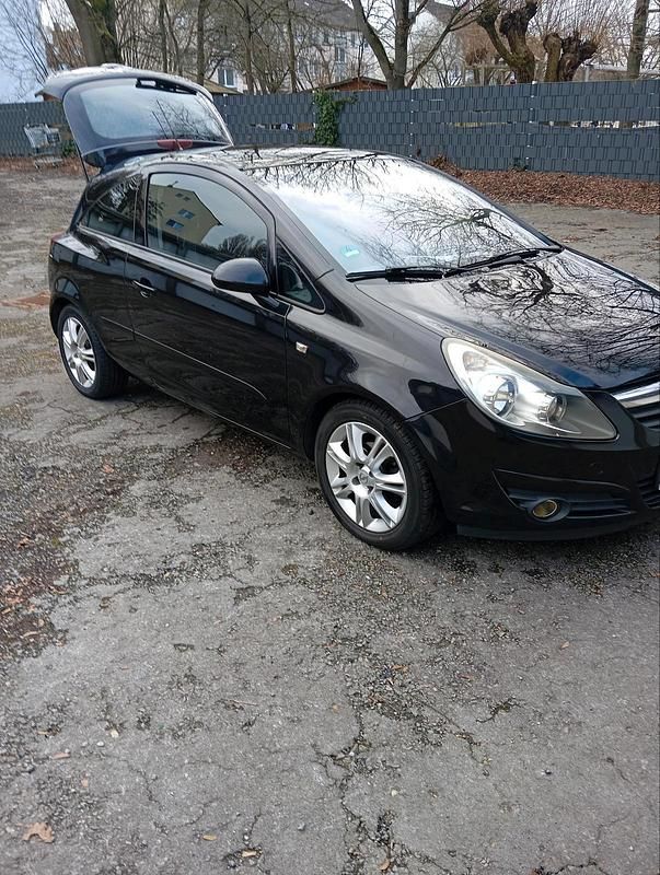Gebraucht Opel Corsa 80 PS (58 kW) 2007 Schwarz Kleinwagen