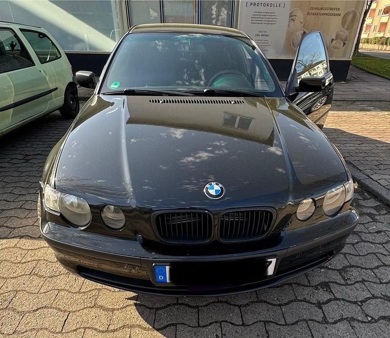 Gebraucht BMW 316 115 PS (84 kW) 2002 Schwarz Coupé