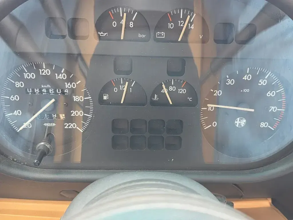 Gebraucht Alfa Romeo Spider 120 PS (88 kW) 1991 Schwarz Cabrio