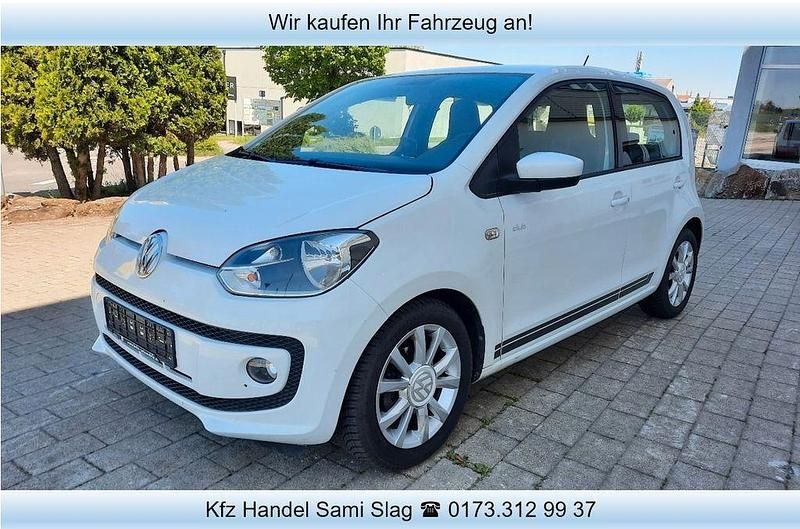 Weiß Gebraucht 2015 VW up! CLUB Kleinwagen | 5.890 € (Guter Preis) - Bild 1/4