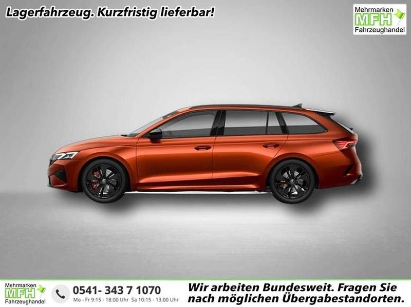 Moonweiß perleffekt Neu 2025 Skoda Octavia RS Kombi | 39.941 € (Fairer Preis) - Bild 1/4