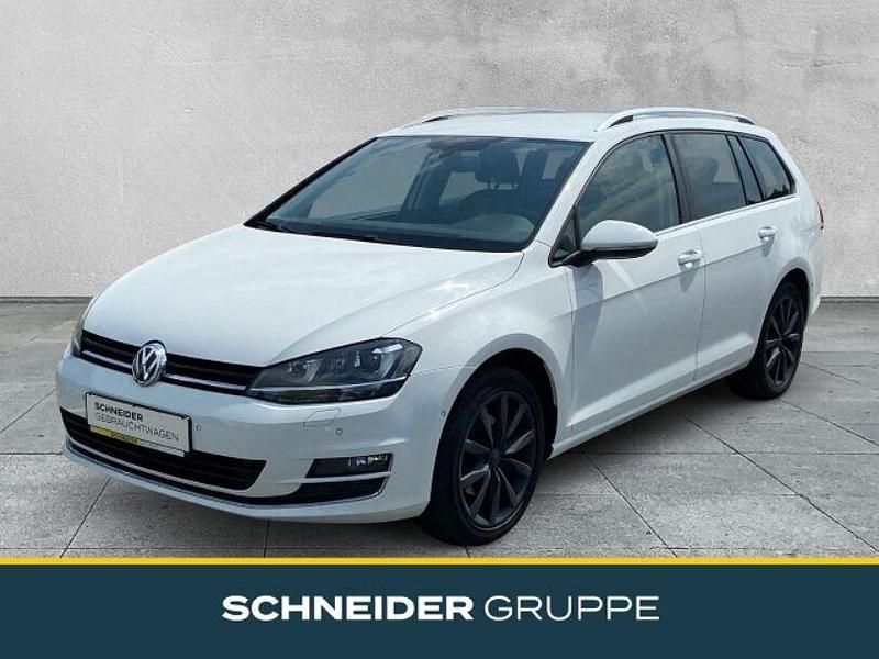 Weiß Gebraucht 2015 VW Golf VII Highline Kombi | 12.890 € (Etwas zu teuer) - Bild 1/4