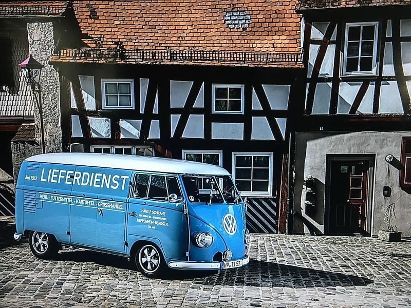 Blau Gebraucht 1957 VW T1 Van | 55.000 € - Bild 1/4