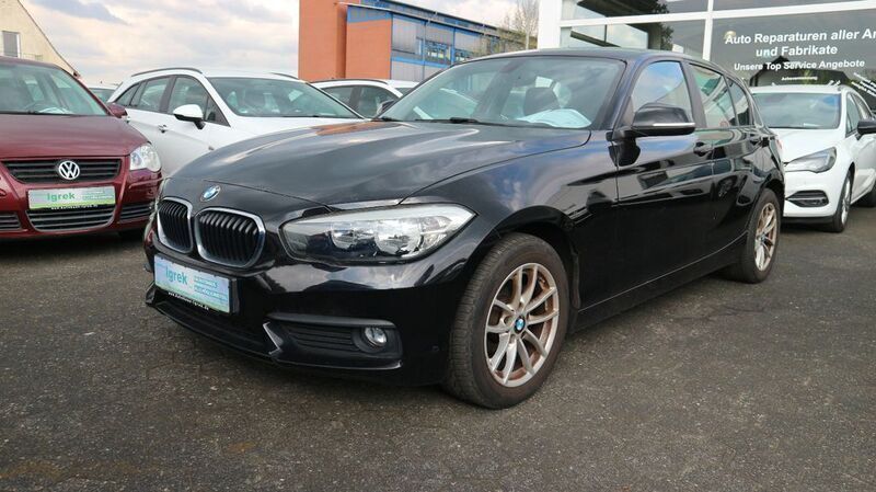 Schwarz ii Gebraucht 2016 BMW 116 Advantage Kleinwagen | 9.970 € (Fairer Preis) - Bild 1/2
