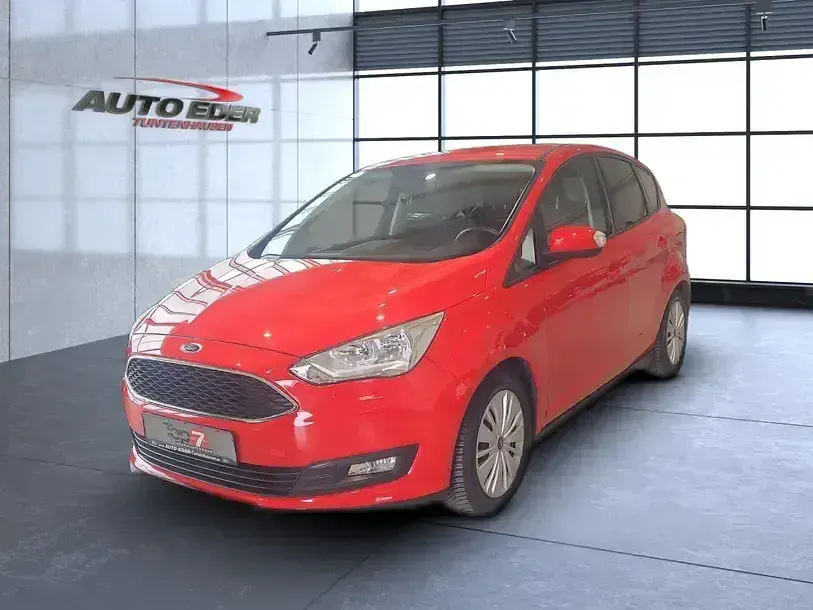 Gebraucht Ford C-MAX Cool & Connect 101 PS (74 kW) 2018 Rot Van / Kleinbus