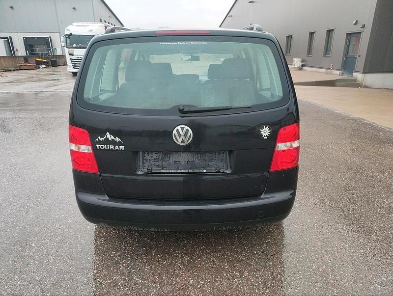 Gebraucht VW Touran 101 PS (74 kW) 2005 Schwarz Van / Kleinbus