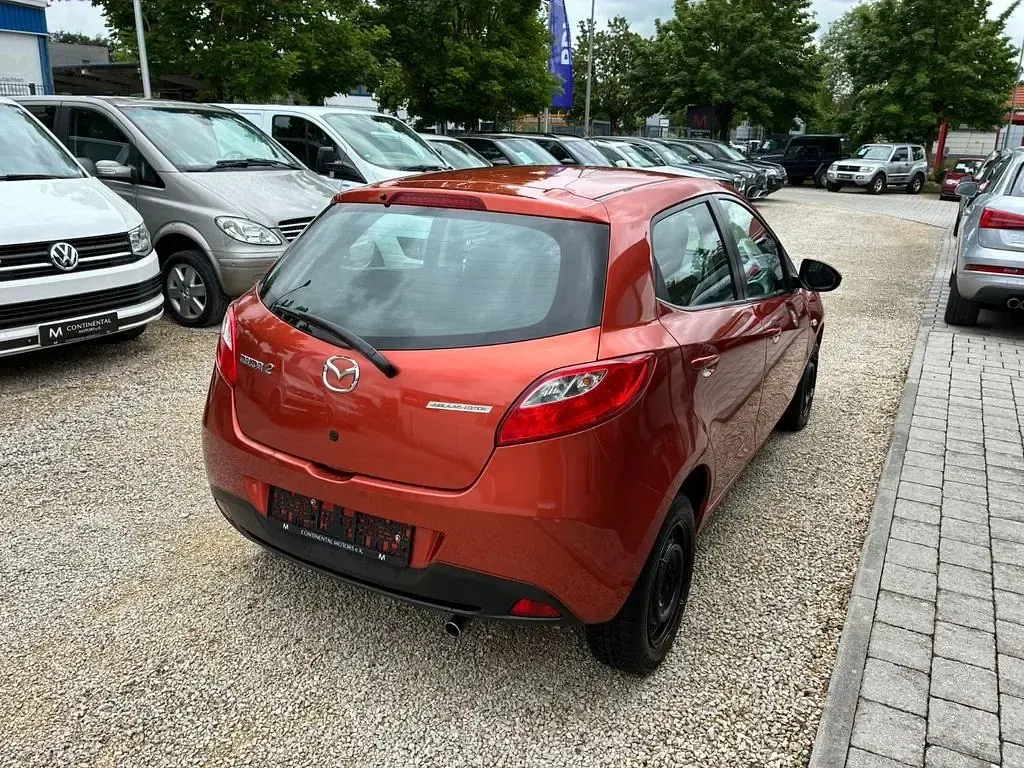 Gebraucht Mazda 2 Impuls 75 PS (55 kW) 2009 Orange Kleinwagen
