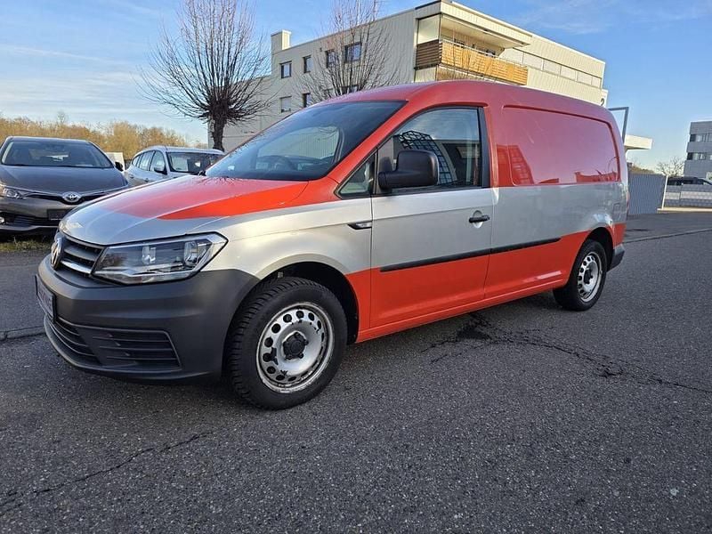 Gebraucht VW Caddy Maxi Trendline 150 PS (110 kW) 2016 Orange Van / Kleinbus