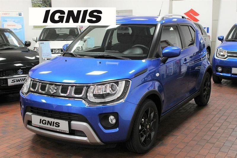 Blau Gebraucht 2023 Suzuki Ignis Comfort+ Kleinwagen | 20.490 € (Teuer) - Bild 1/4