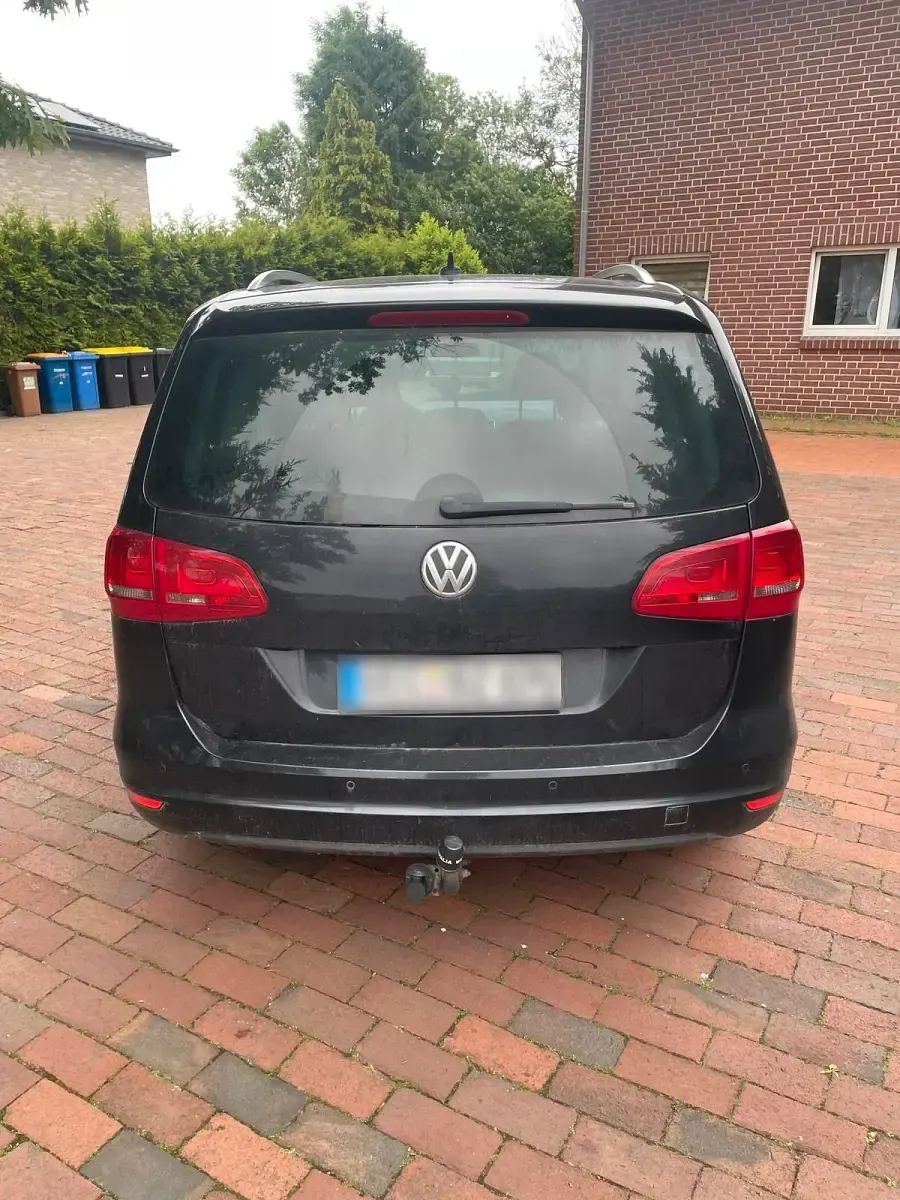 Gebraucht VW Sharan 140 PS (102 kW) 2010 Schwarz Van / Kleinbus