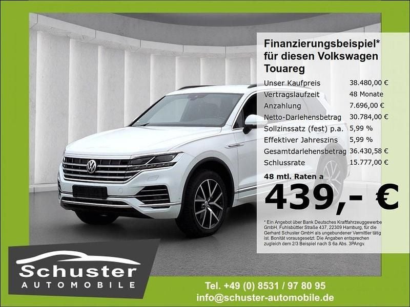 Gebraucht VW Touareg Elegance 286 PS (210 kW) 2018 Weiss SUV