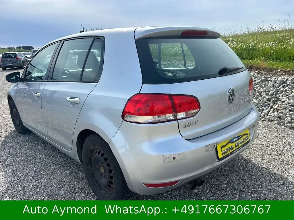 Gebraucht VW Golf VI 110 PS (80 kW) 2008 Silber Kleinwagen