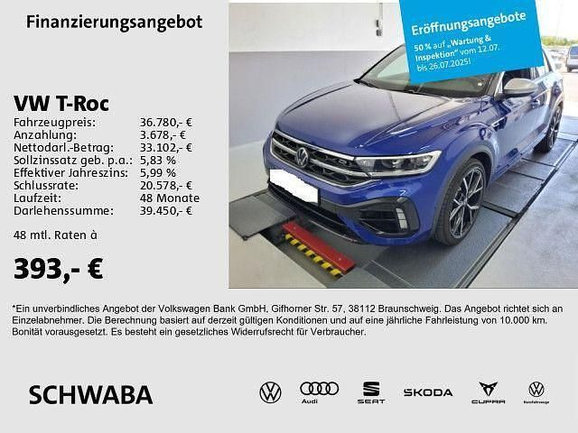 L9 lapiz blue metallic Gebraucht 2022 VW T-Roc R SUV | 36.780 € (Etwas zu teuer) - Bild 1/4